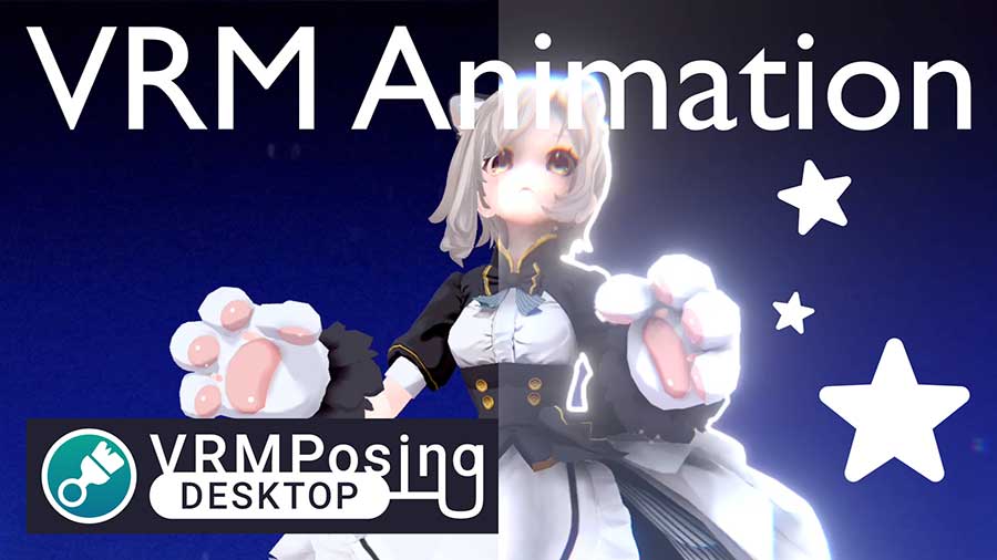 Cover Image for VRM Animation with cool post-processing in VRM Posing Desktop